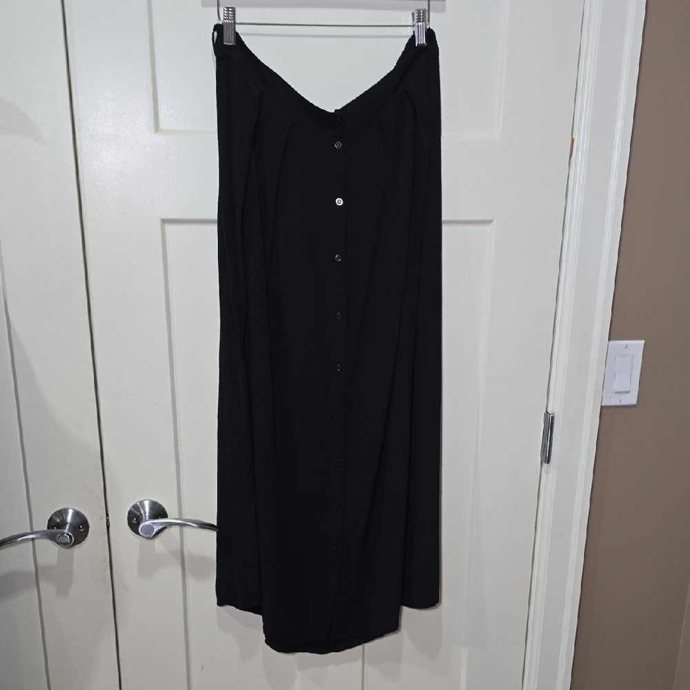 3/$30 BRANDY MELVILLE made In Italy Cotton Viscose Lightweight Button-Down Maxi